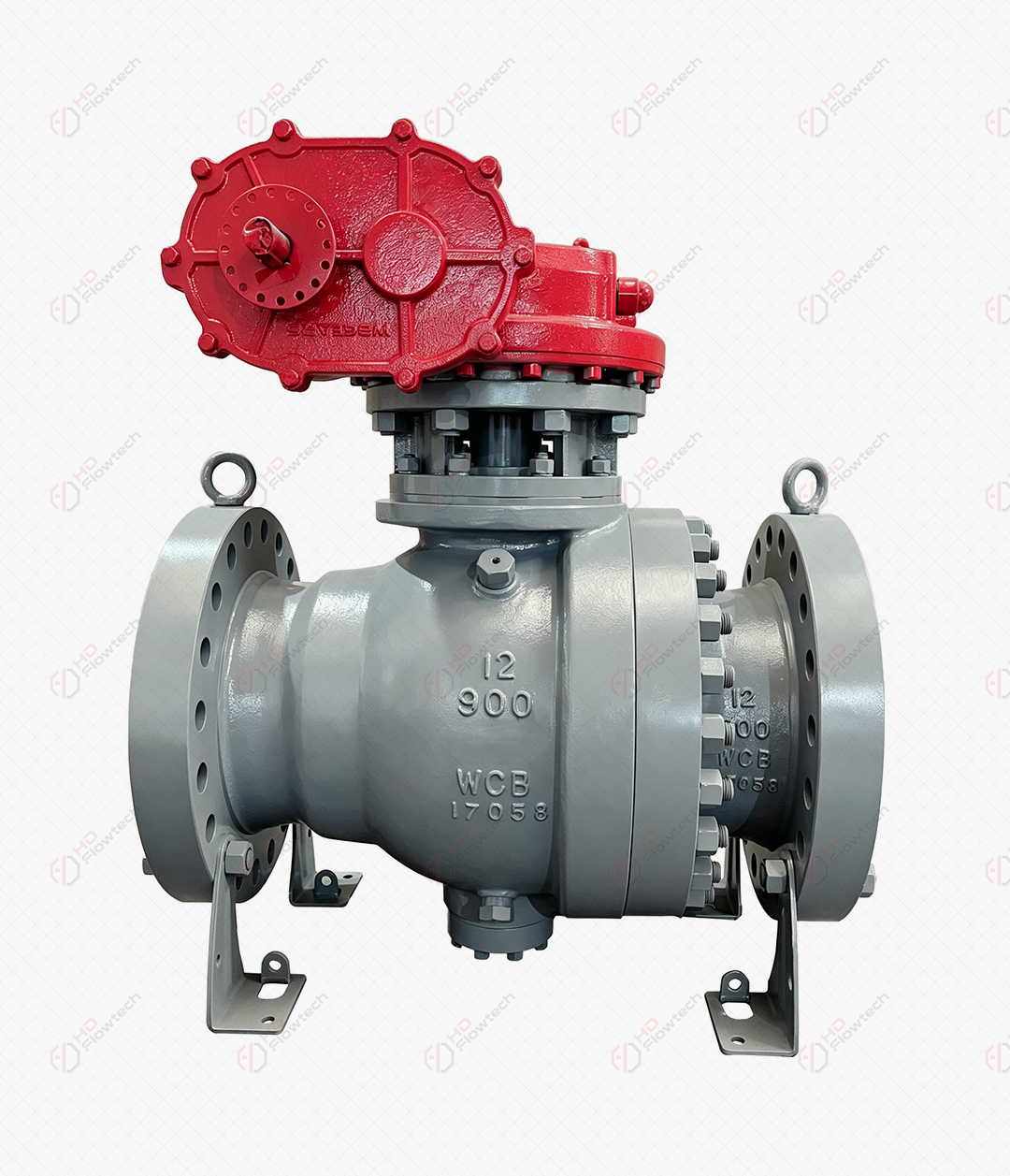Cast Steel Trunnion Mounted Ball Valve — High Pressure Flanged Pipeline Service