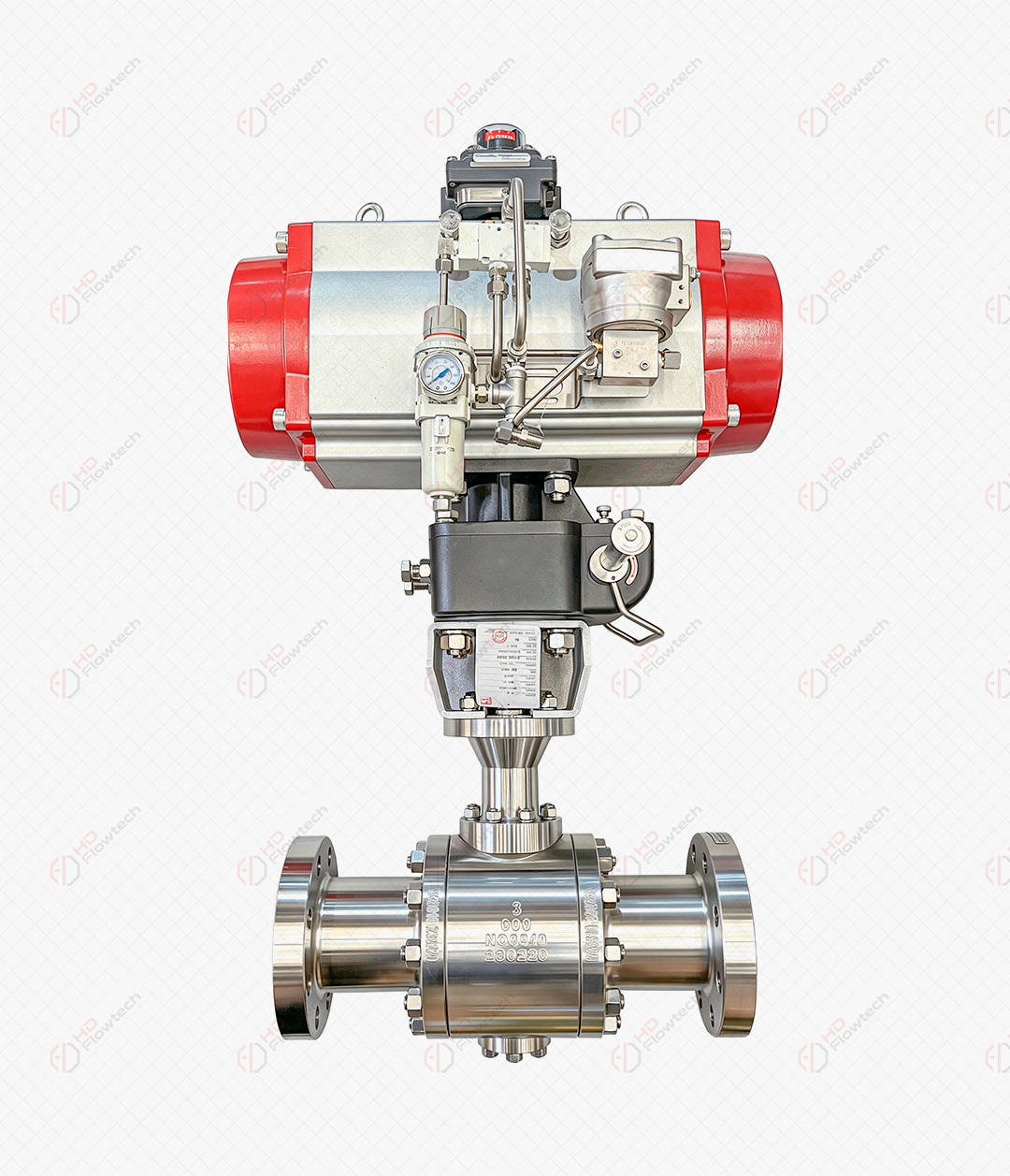 Nickel Alloy Trunnion Mounted Ball Valve — Pneumatic Actuated