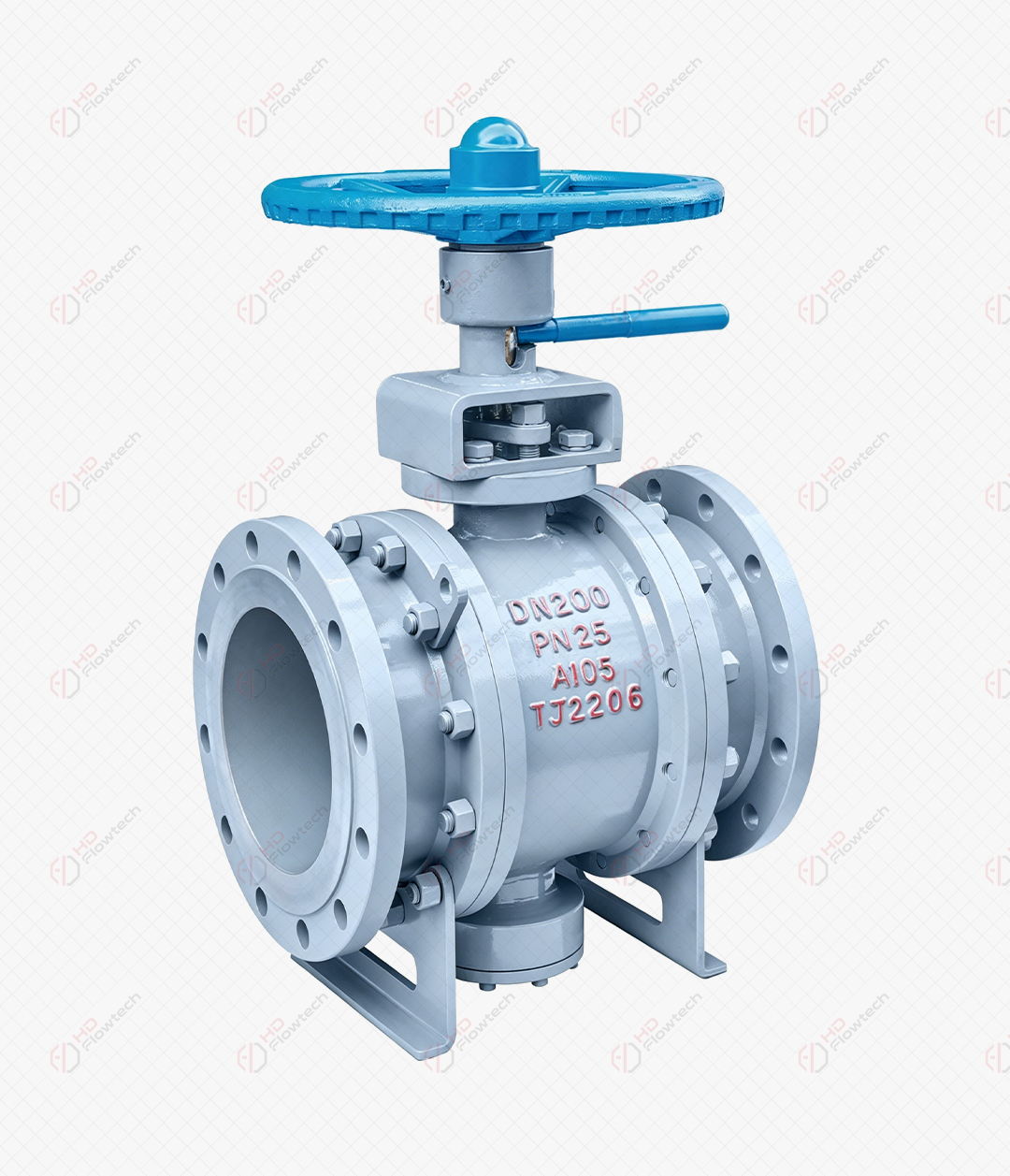 Trunnion Mounted Ball Valve — Carbon Steel Flanged General Process & Pipeline Service