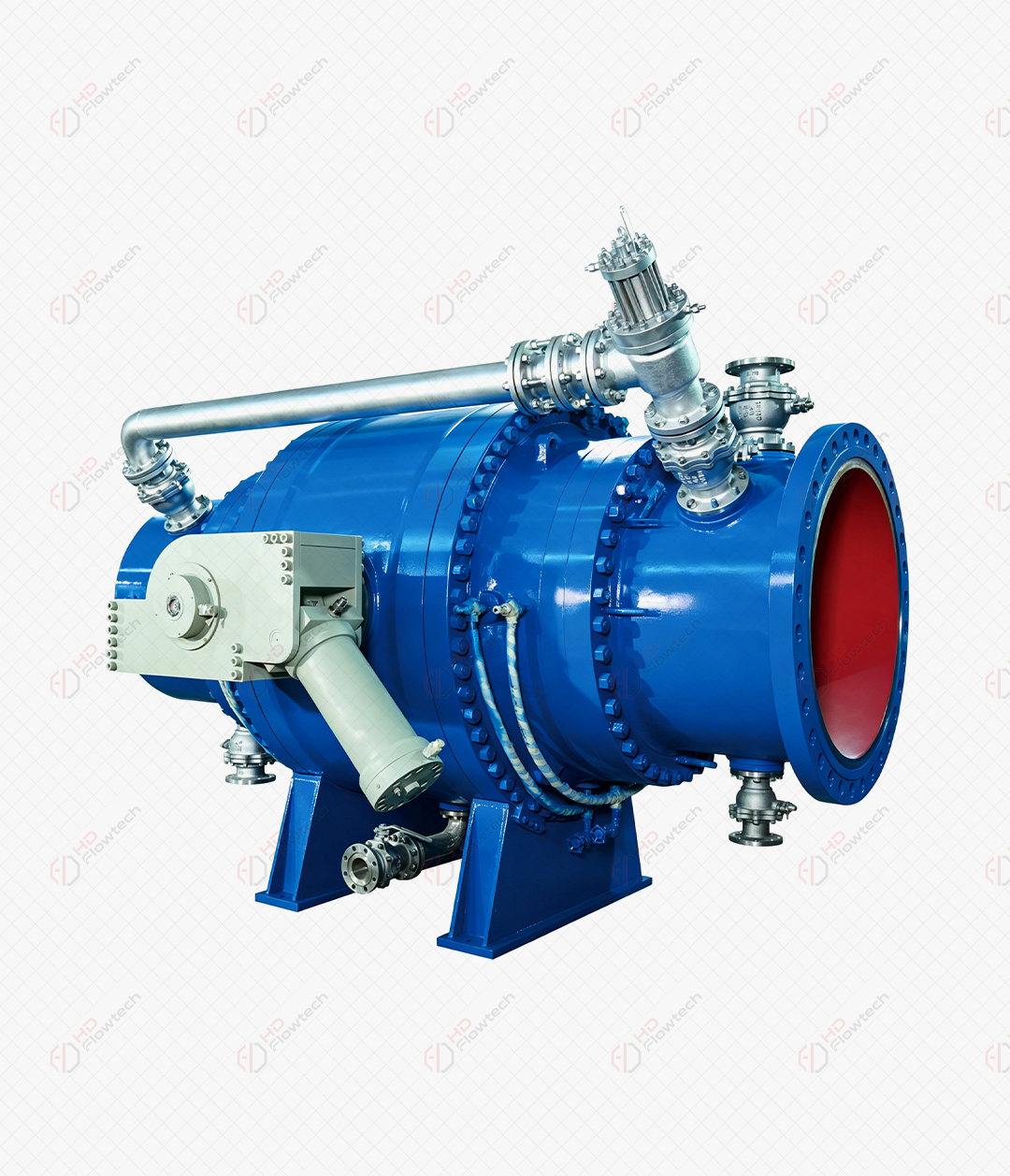Large Bore Trunnion Mounted Ball Valve — Hydraulic Actuated Heavy Duty Pipeline Service